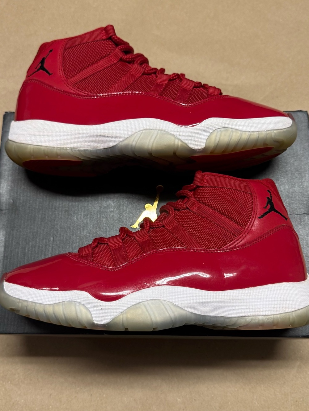 Nike Air Jordan 11 XI Retro High Win Like 96 Mens size 8 Basketball Shoes Rare!